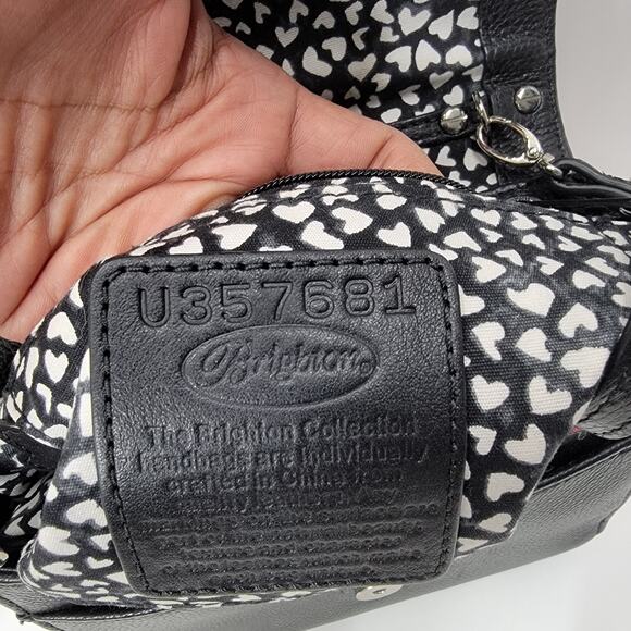 BRIGHTON ASTARA LOVE HEART TOP HANDLE CROSSBODY BAG, RED - Picture 6 of 10